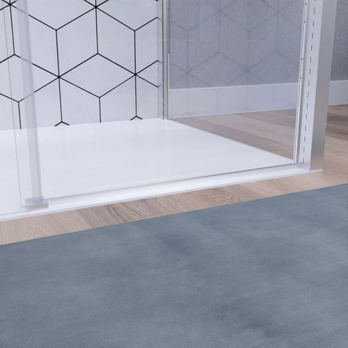 Porte De Douche D'angle Avec Paroi Coulissante Nerina Access - 170x90 Cm
