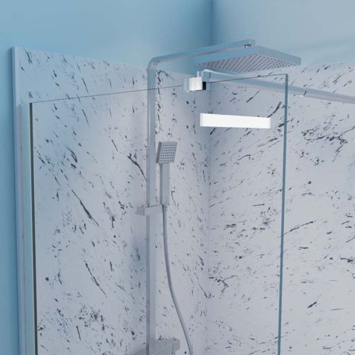 Paroi De Douche 110x200 Cm Fixe Calypso - Verre 8 Mm Anticalcaire