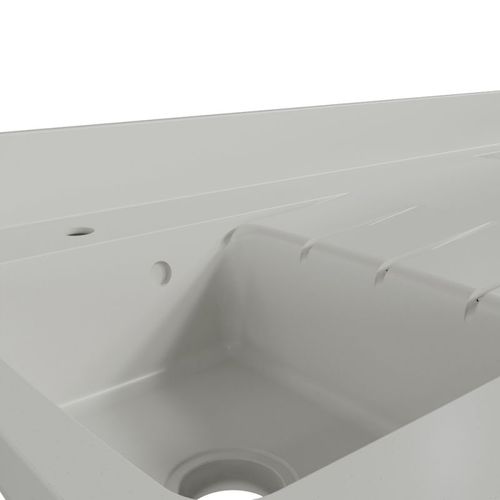 Plan Monobloc évier à Gauche 180 Cm - Snova - Plaque De Cuisson : Non Inclus