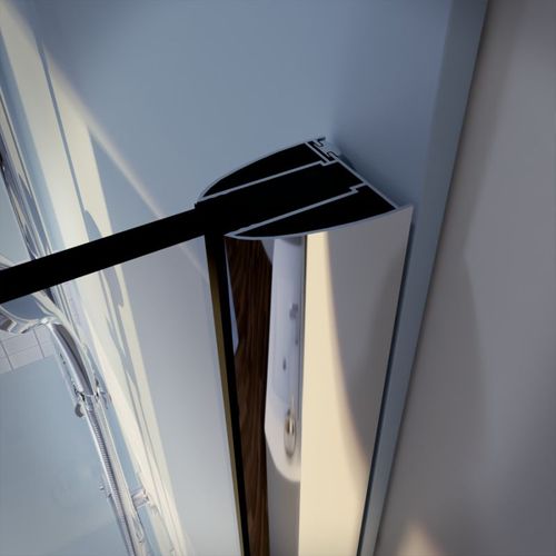 Paroi De Douche Italienne 100 Cm Sturdy - Verre Securit 10mm Anticalcaire