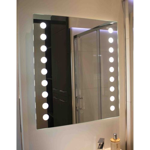 Miroir Lumineux Antibuée Starled 80x80 Cm