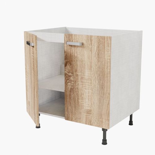 Meuble Sous évier - 80 Cm - Bois