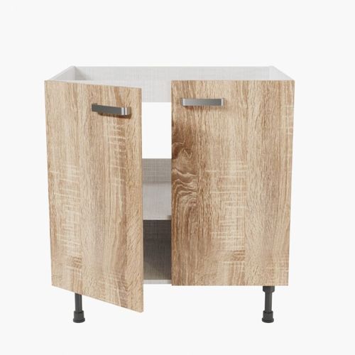 Meuble Sous évier - 80 Cm - Bois