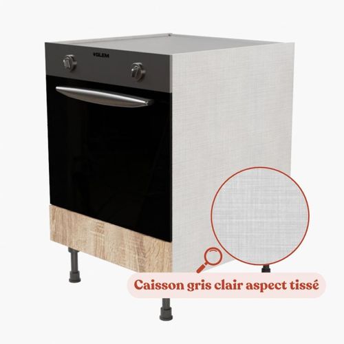 Meuble Bas Four - 60 Cm - Bois