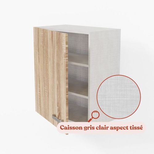 Meuble Haut De Cuisine - 60 Cm - Bois