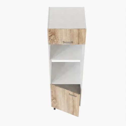 Colonne De Rangement - Encastrements Four Et Micro-ondes - Bois