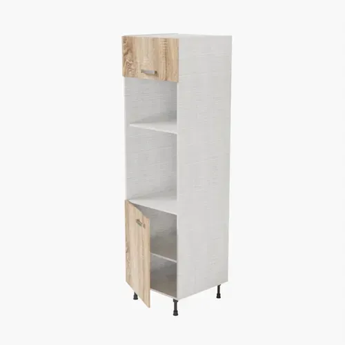 Colonne De Rangement - Encastrements Four Et Micro-ondes - Bois