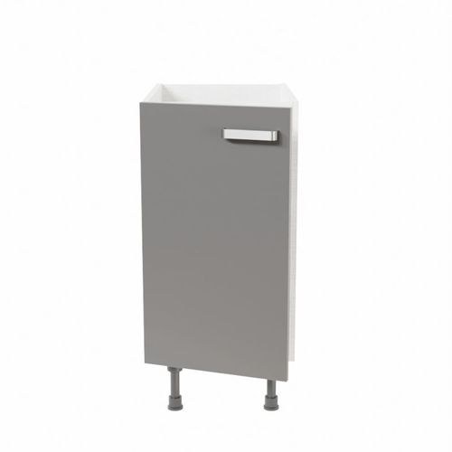 Meuble Sous évier - 40 Cm - Gris