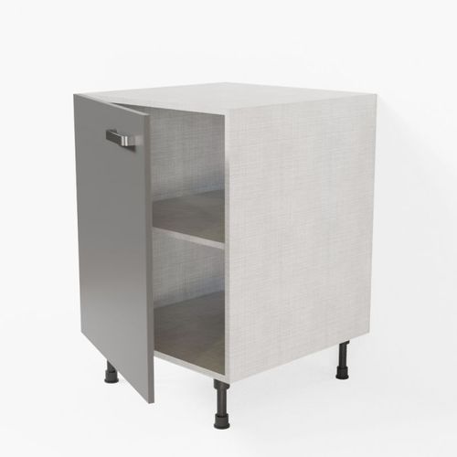 Meuble De Cuisine Bas - 60 Cm - Gris