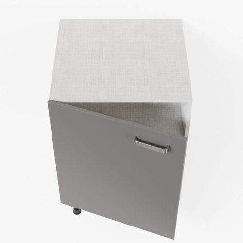 Meuble De Cuisine Bas - 60 Cm - Gris