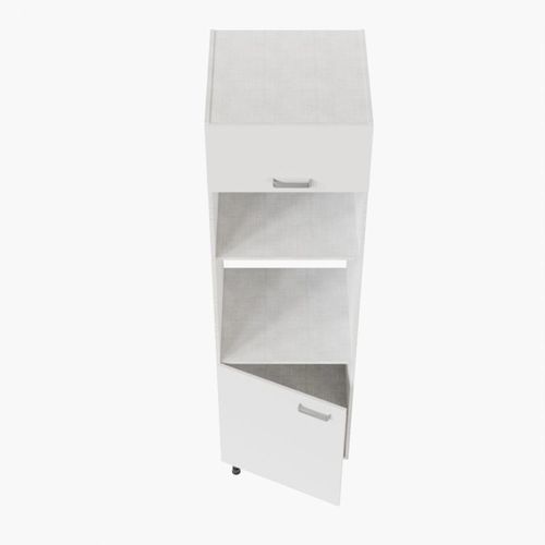 Colonne De Rangement - Encastrements Four Et Micro-ondes - Blanc