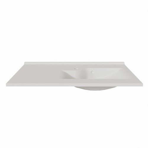 Plan Simple Vasque Déportée à Droite Resiloge - 90 Cm