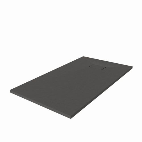 Receveur De Douche 140x90 Cm Extra Plat - Saphir- Gris Anthracite