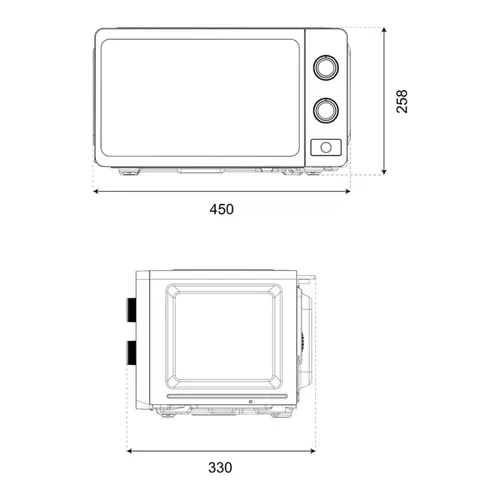 Micro-ondes Grill Pose Libre 20l - Klaf - Blanc