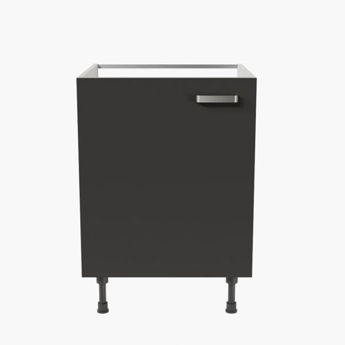 Meuble Sous évier - 60 Cm - Noir