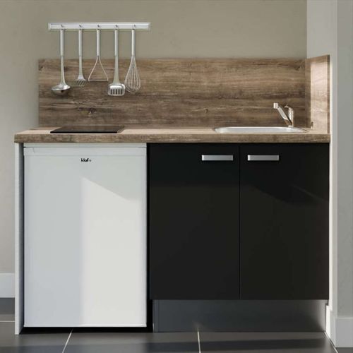 Kitchenette K17l-pt - 140 Cm Avec Plan De Travail Et évier