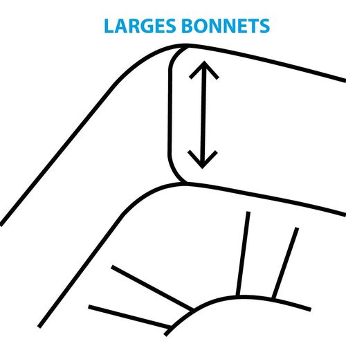 Protège Matelas 2x80x200 Coton 200g Tpr Lit électrique