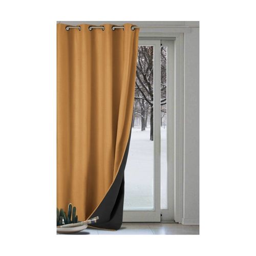 Rideau Thermique Galena 140x260 Cm - Isolant Et Occultant, Confort Intérieur Toutes Saison, économie