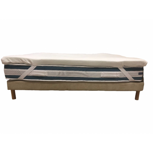 Surmatelas À  Mémoire De Forme Tencel 140x190 Lit 2 Places