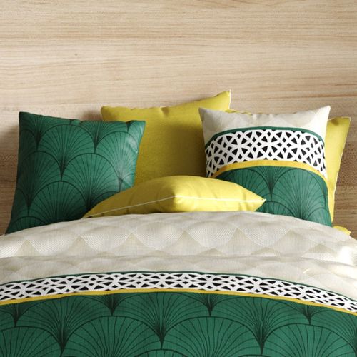 Housse De Couette Hope Avec Deux Taies D'oreillers Pur Coton