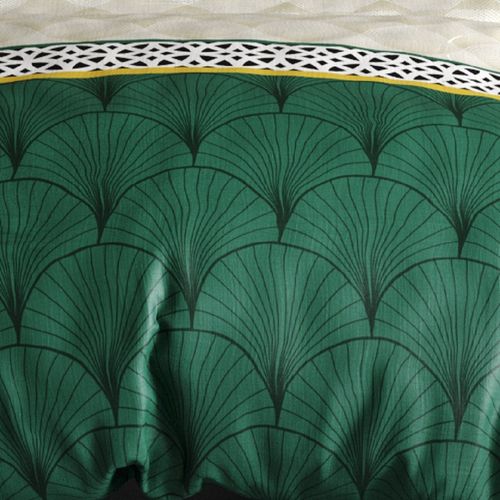 Housse De Couette Hope Avec Deux Taies D'oreillers Pur Coton