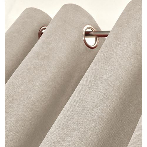 Rideau Galena Thermique Occultant 140x300 Cm Naturel