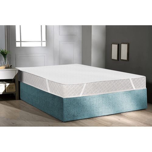 Protège Matelas Imperméable Molleton Coton 200g/m² 90x190 Cm Plateau