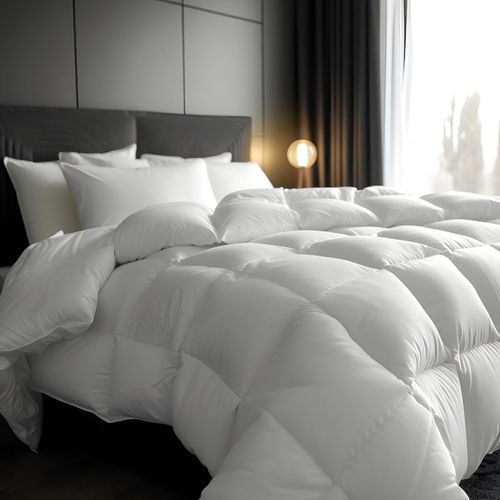 Couette Naturelle En Plumes 30% Duvet 140x200 - Fabrication Française