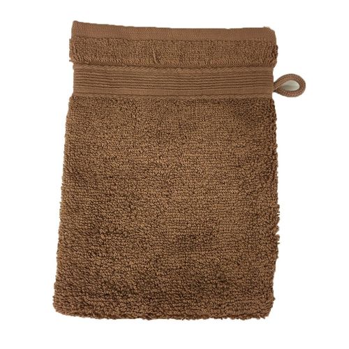 Lot De 10 Gants De Toilette Éponge 600gr/m² Coton - 20x15cm