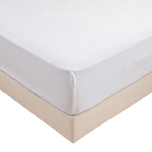 Oyiclyea Drap De Lit Imperméable En PVC Noir 200x210 Cm - Protection Matelas Pliable Et Facile D'Entretien