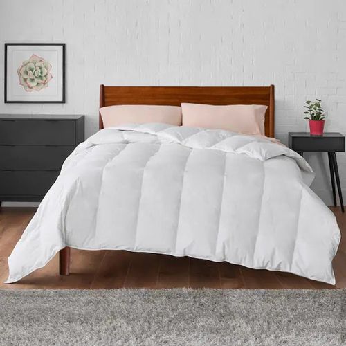 Couette été 200x200 éco Légère 200 Gr/m² - Enveloppe Coton Bio