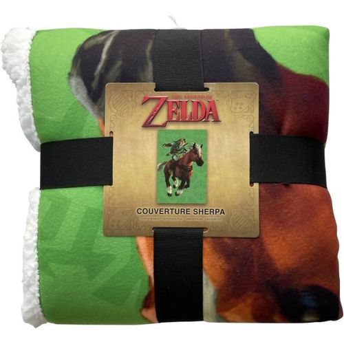 Plaid Sherpa 100 X 150 Cm Link Et Epona, Multicolore