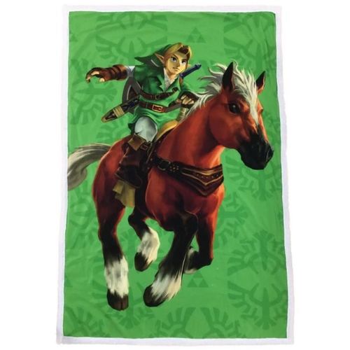 Plaid Sherpa 100 X 150 Cm Link Et Epona, Multicolore