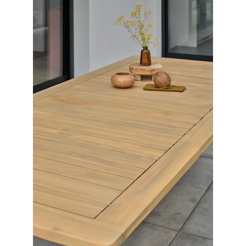 Table De Jardin 8 Places - Acacia - Marron - Liso