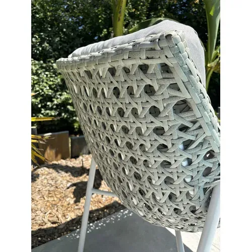 Fauteuil De Jardin - Blanc - Blanc - Elba
