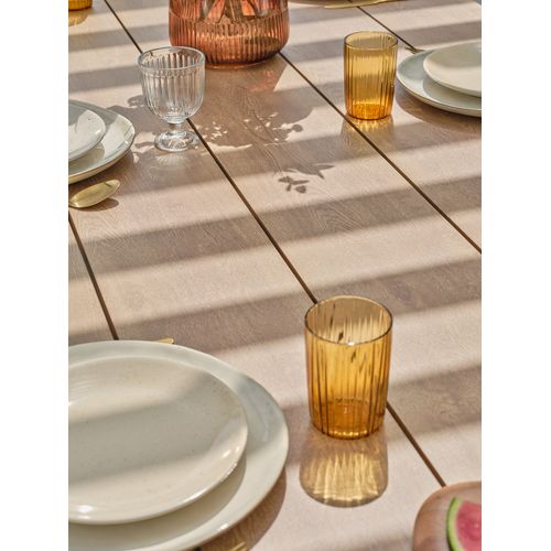 Ensemble Repas De Jardin 8 Places - Grège - Grège - Kelia