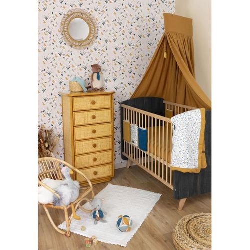 Tour De Lit - Au Fil De L'eau - Modulable - X6 - Ouvert 40 X 25 Cm/fermé 17,5 X 25 Cm