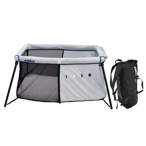 Lit Parapluie Nomade Naos 60 X 120 Cm Gris Foncé