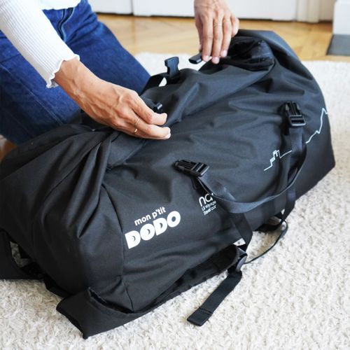 Lit Parapluie Nomade Naos 60 X 120 Cm Gris Foncé