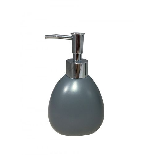 Set 3 Accessoires Salle De Bain Gris Anthracite - Lara