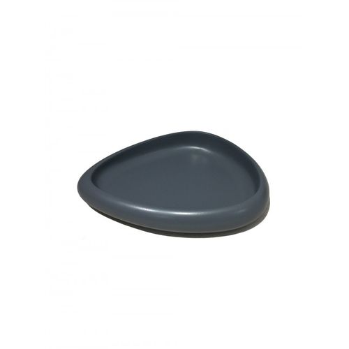 Set 3 Accessoires Salle De Bain Gris Anthracite - Lara