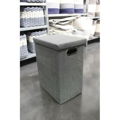 Set 5 Boites De Rangement Avec Couvercle Gris - Fun