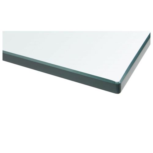 Plateau Rectangulaire 120x60 En Verre Trempé Transparent