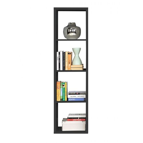 Etagère Colonne 4 Casiers Noir Mat - Classico