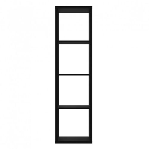 Etagère Colonne 4 Casiers Noir Mat - Classico