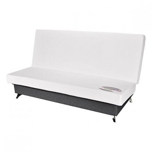 Clic Clac 130x190 Cm En Tissu Gris Et Matelas Bultex® 14 Cm - Harold