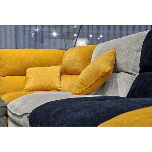 Angle Pour Canapé Modulable En Tissu Doux Gris Clair - Charles