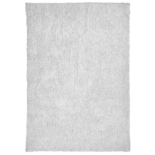 Tapis 140 X 200 Cm Shaggy à Poils Courts Doux Blanc – Cosmos