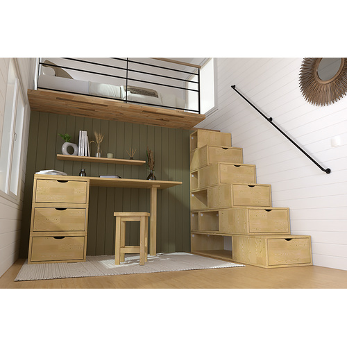 Escalier Cube De Rangement Hauteur 150cm