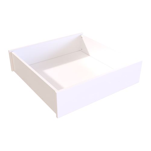 Lot De Tiroir Sous Lit En Pin Massif, Blanc
